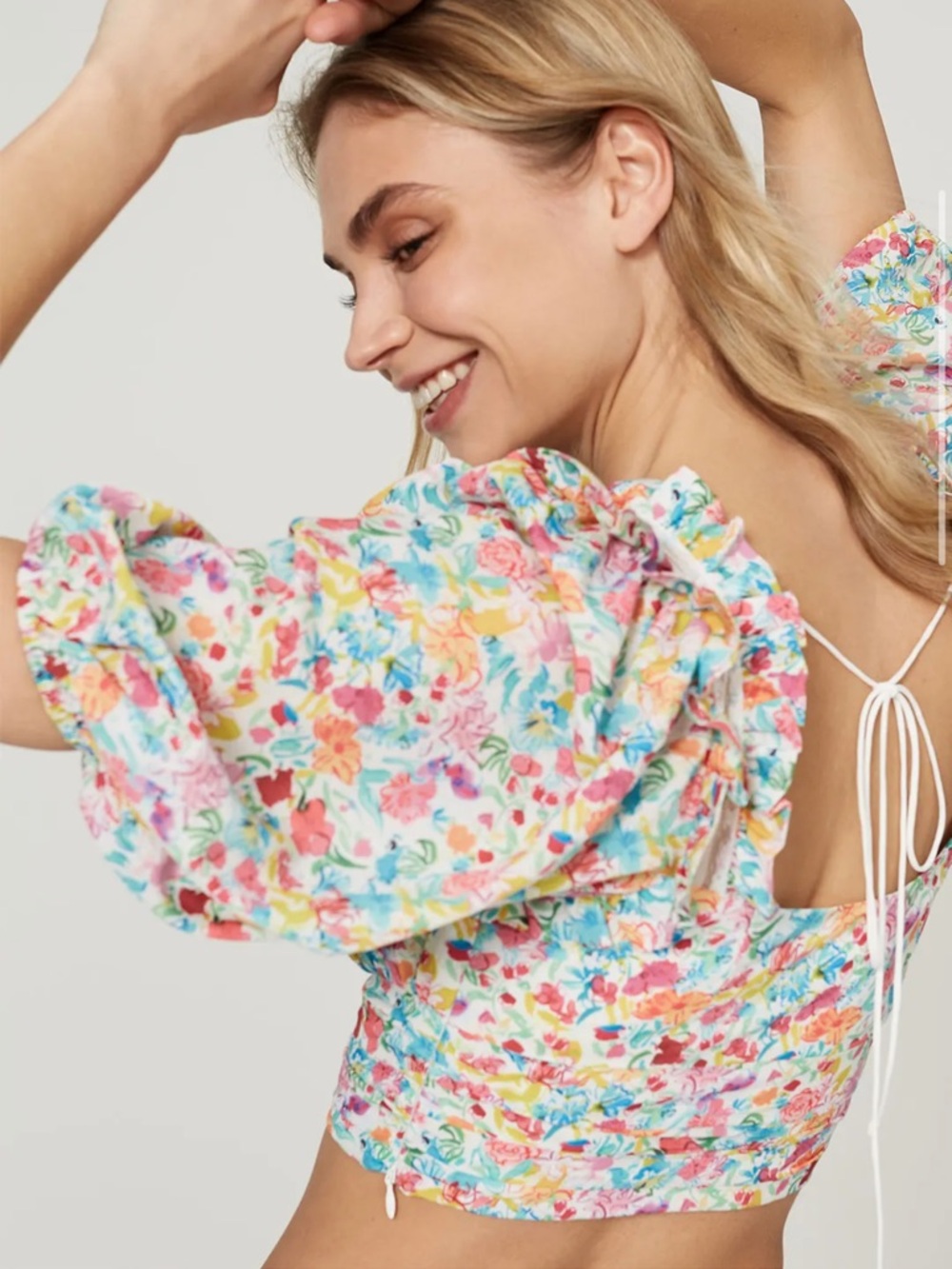 For Love and Lemons Claude Crop Top - Picture 9 of 9